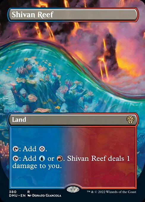 Shivan Reef [Borderless Foil]