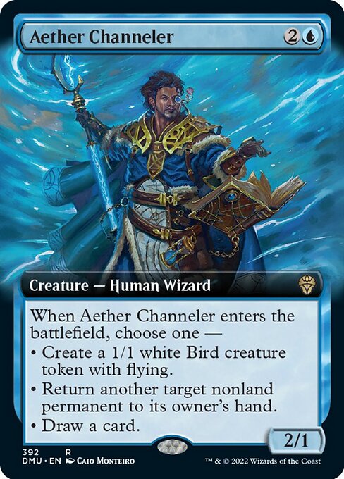 Aether Channeler [Extended Artwork Foil]