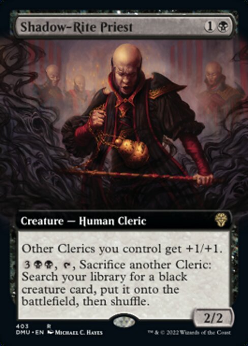 Shadow-Rite Priest [Extended Artwork Foil]