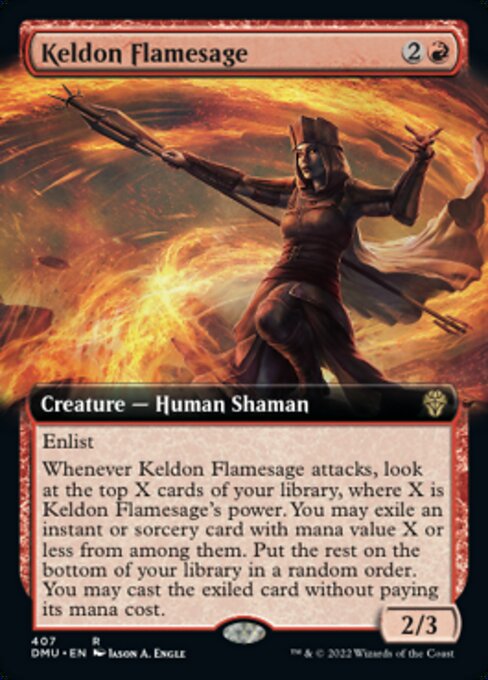 Keldon Flamesage [Extended Artwork]