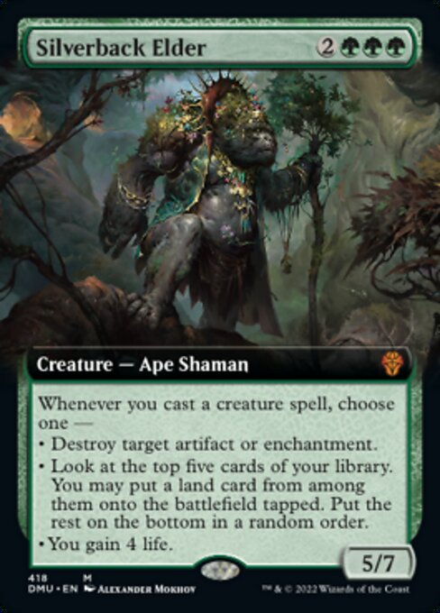 Silverback Elder [Extended Artwork Foil]