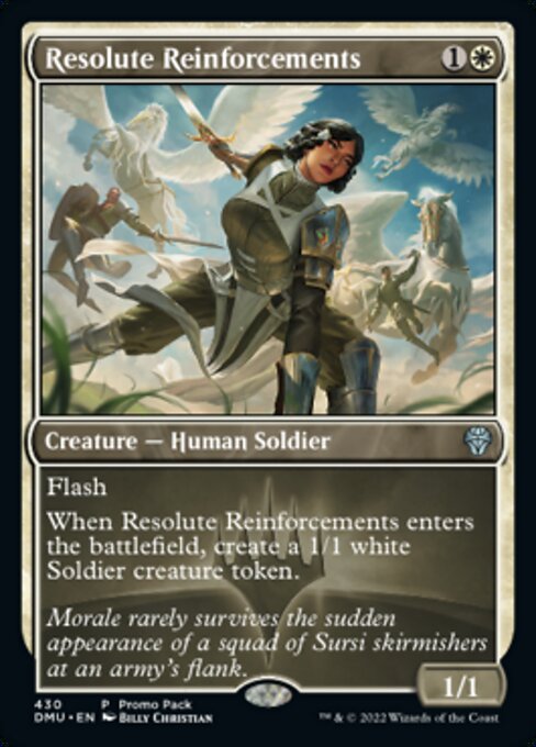 Resolute Reinforcements [Promo]