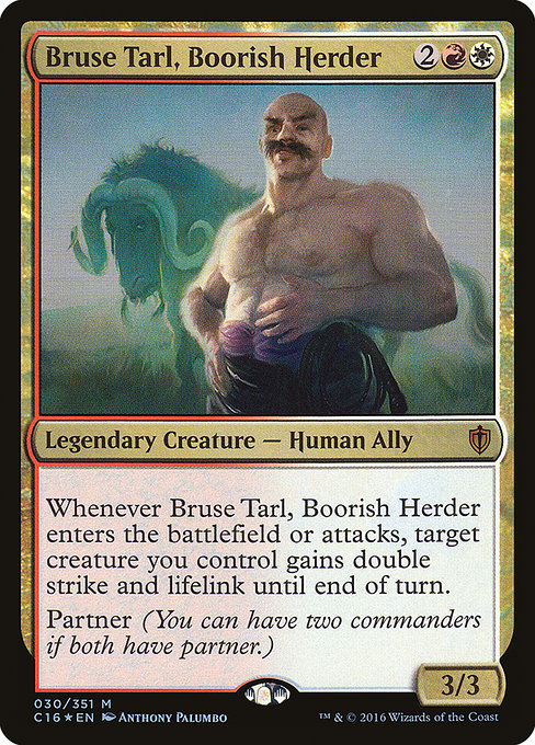 Bruse Tarl, Boorish Herder [Foil]