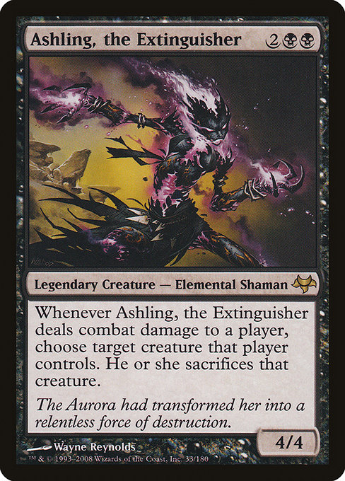 Ashling, the Extinguisher [Foil]