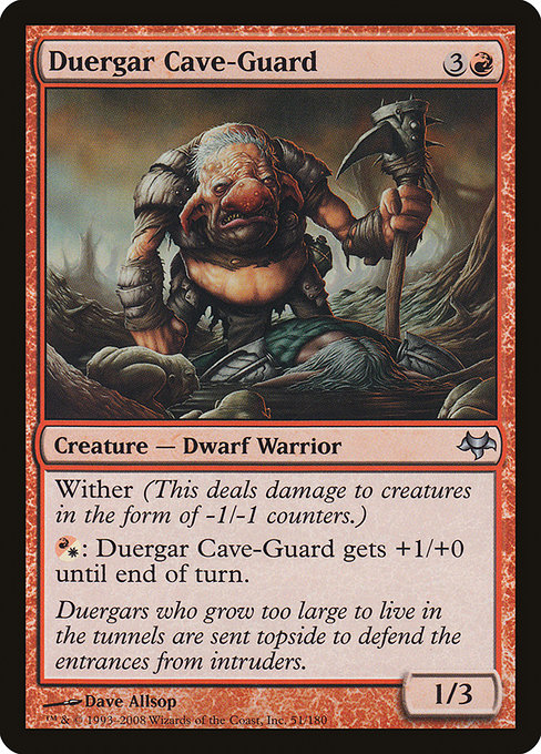 Duergar Cave-Guard [Foil]