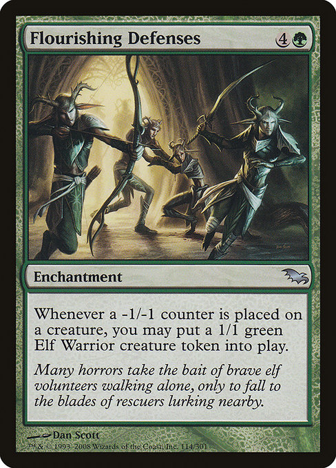 Flourishing Defenses [Foil]