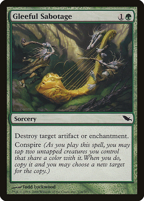 Gleeful Sabotage [Foil]