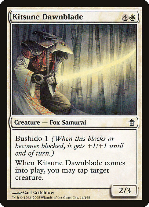 Kitsune Dawnblade [Foil]