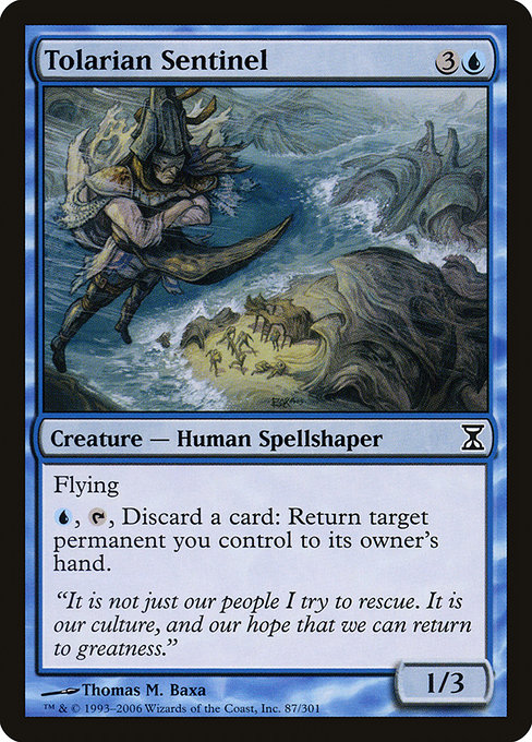 Tolarian Sentinel [Foil]