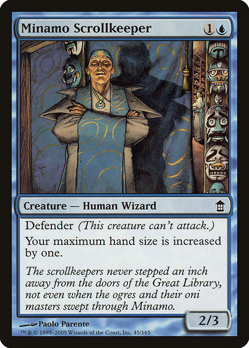 Minamo Scrollkeeper [Foil]