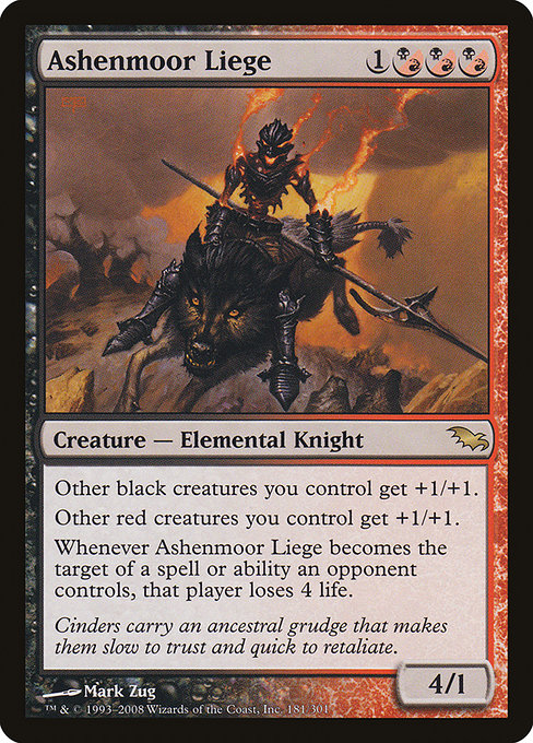 Ashenmoor Liege [Foil]
