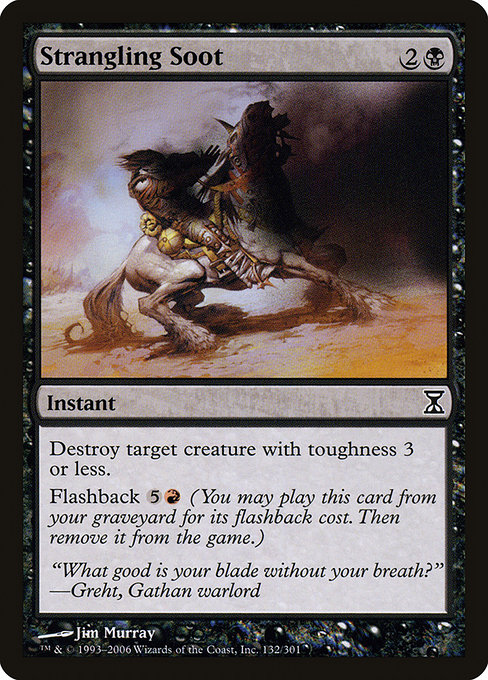 Strangling Soot [Foil]