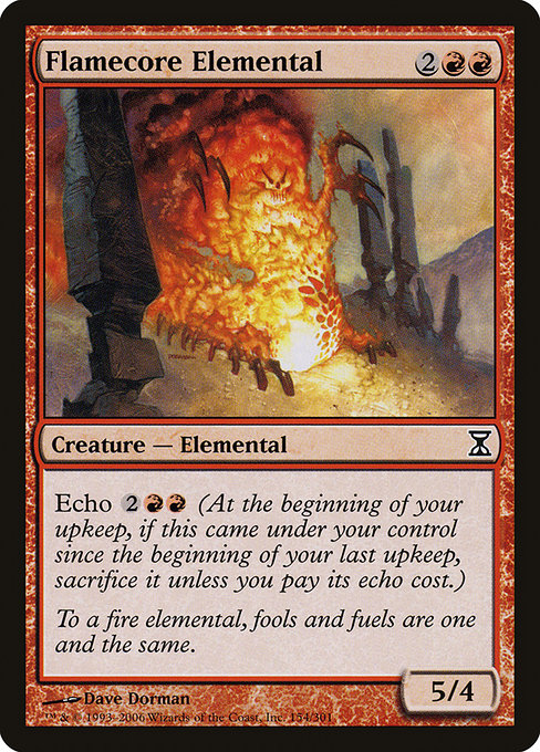 Flamecore Elemental [Foil]