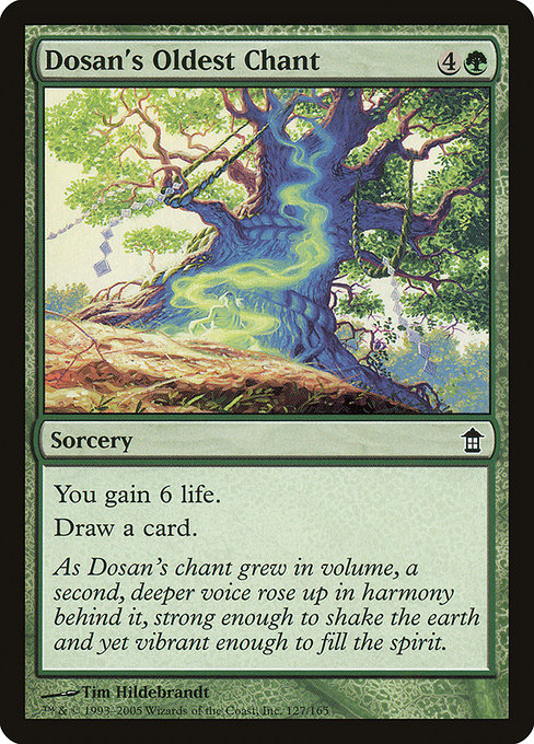 Dosan's Oldest Chant [Foil]