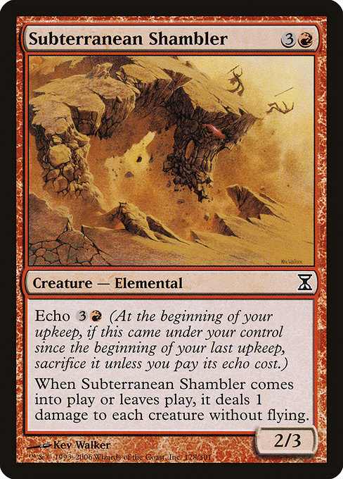 Subterranean Shambler [Foil]