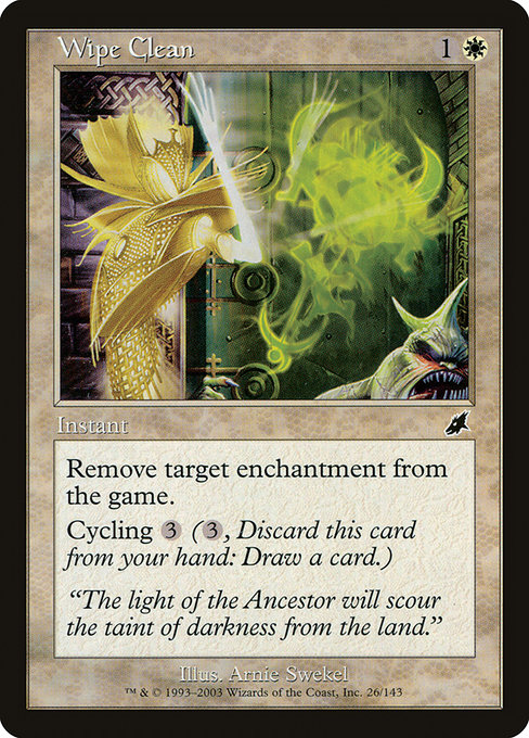 Wipe Clean [Foil]