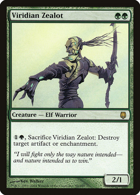 Viridian Zealot [Foil]