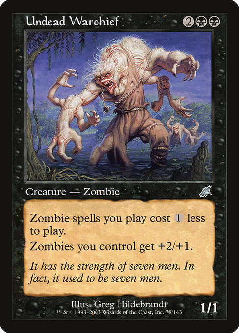 Undead Warchief [Foil]