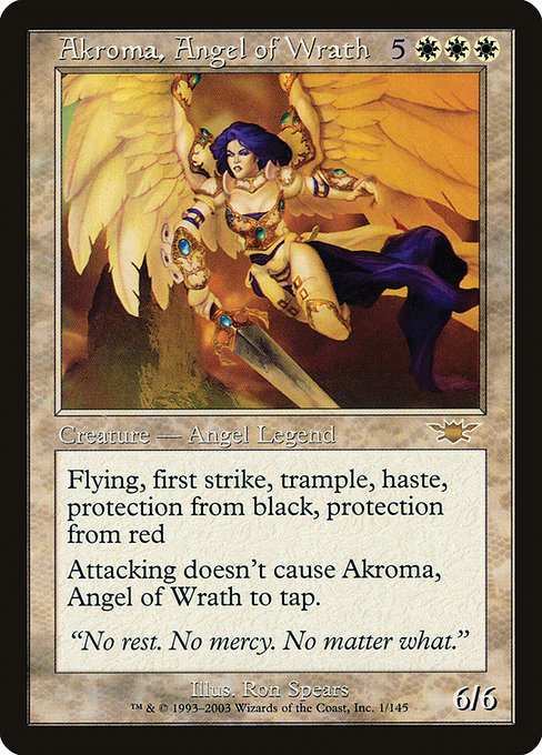 Akroma, Angel of Wrath [Foil]