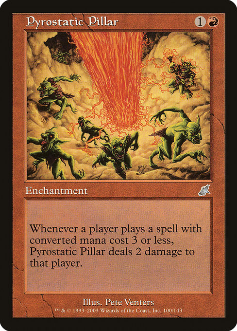 Pyrostatic Pillar [Foil]