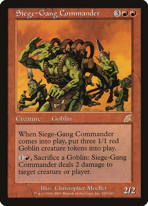 Siege-Gang Commander [Foil]