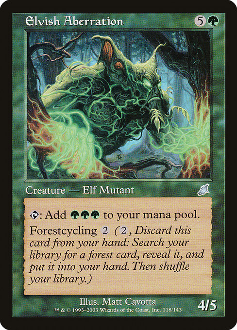 Elvish Aberration [Foil]