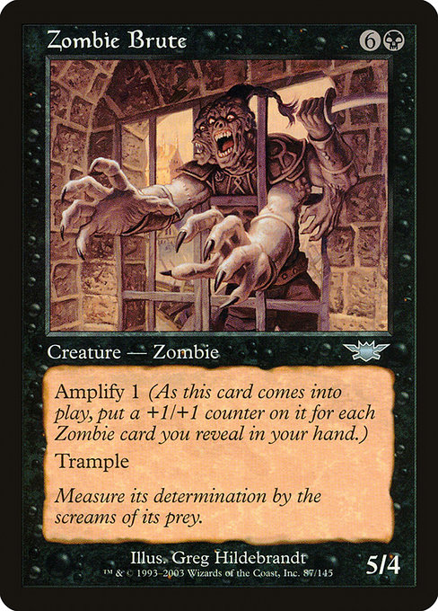 Zombie Brute [Foil]