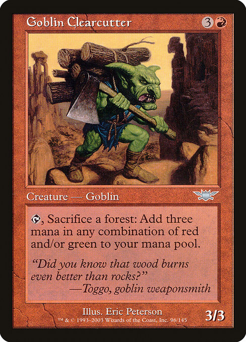 Goblin Clearcutter [Foil]