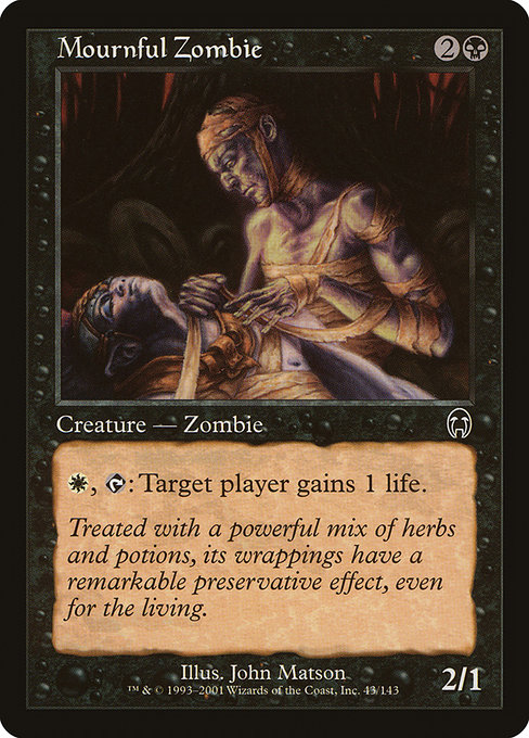 Mournful Zombie [Foil]