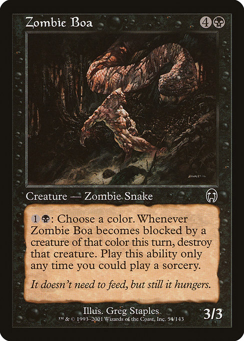 Zombie Boa [Foil]