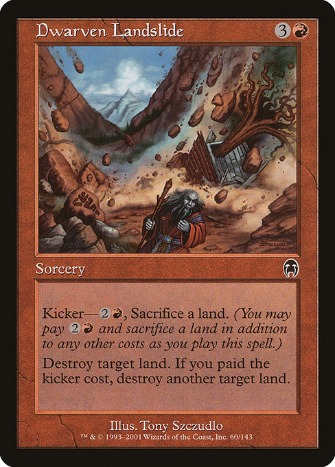 Dwarven Landslide [Foil]