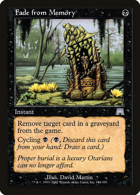 Fade from Memory [Foil]