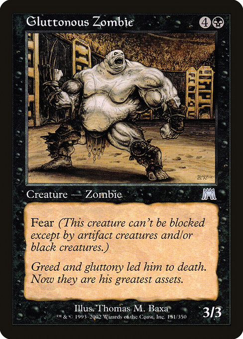 Gluttonous Zombie [Foil]