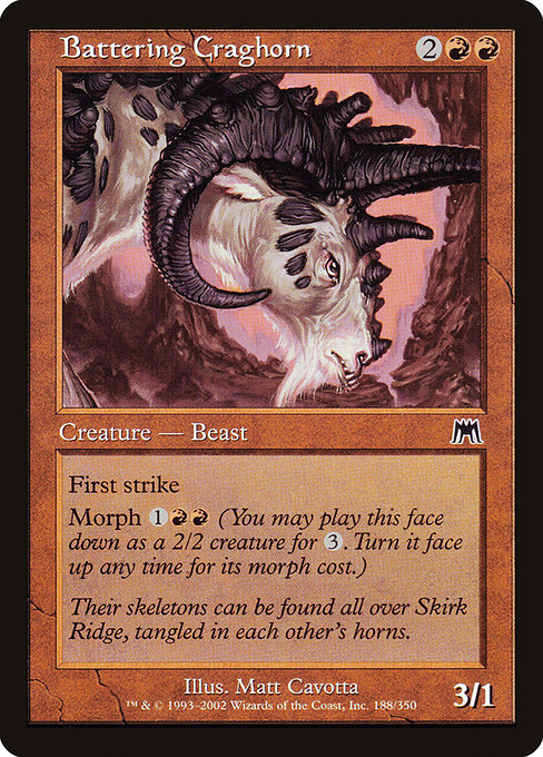 Battering Craghorn [Foil]