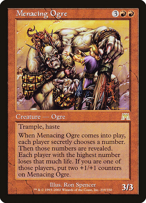 Menacing Ogre [Foil]