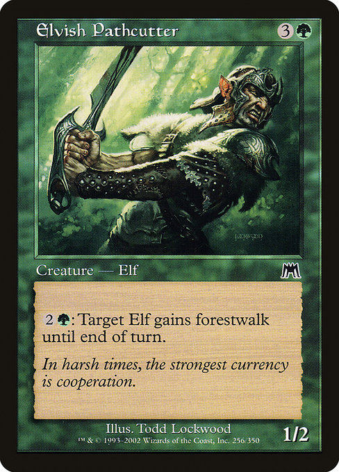 Elvish Pathcutter [Foil]