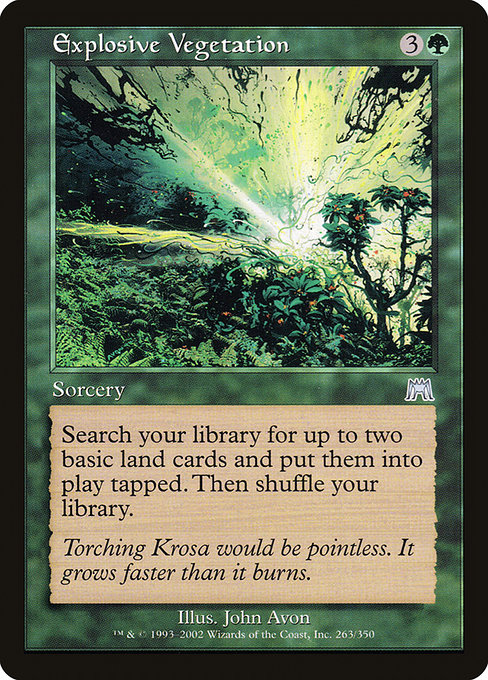 Explosive Vegetation [Foil]