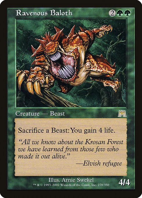 Ravenous Baloth [Foil]