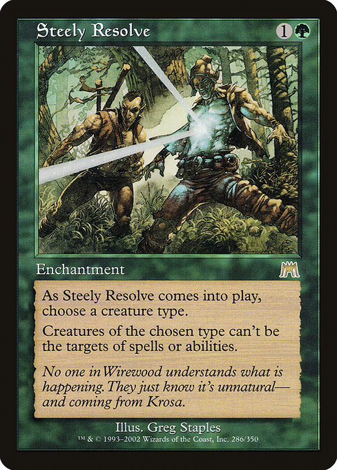 Steely Resolve [Foil]