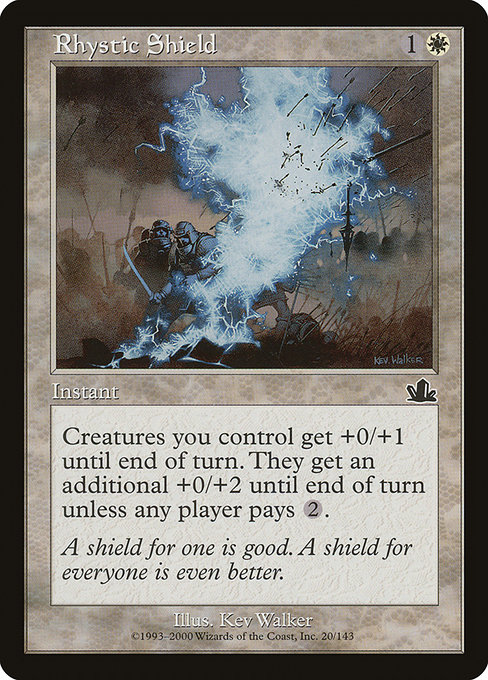 Rhystic Shield [Foil]