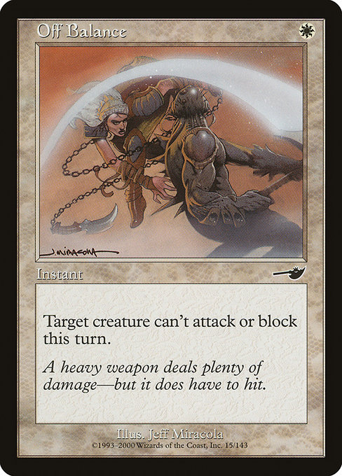Off Balance [Foil]
