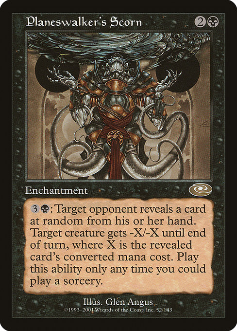 Planeswalker's Scorn [Foil]