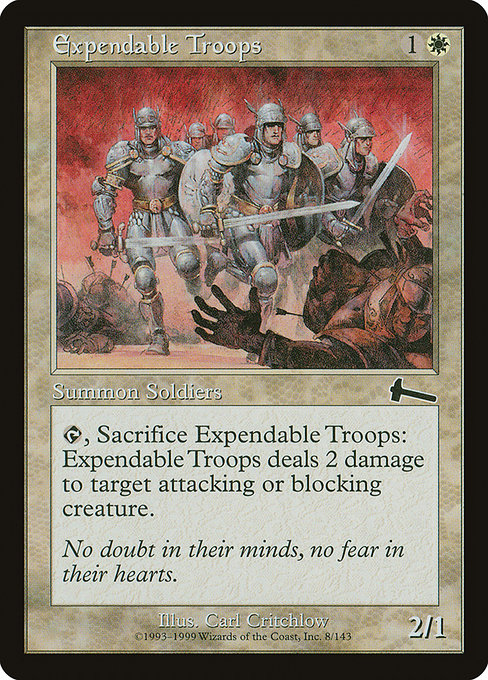 Expendable Troops [Foil]