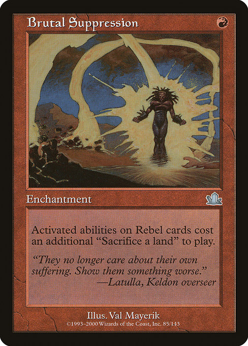 Brutal Suppression [Foil]