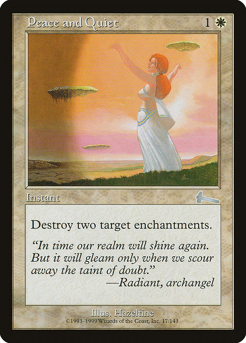 Peace and Quiet [Foil]