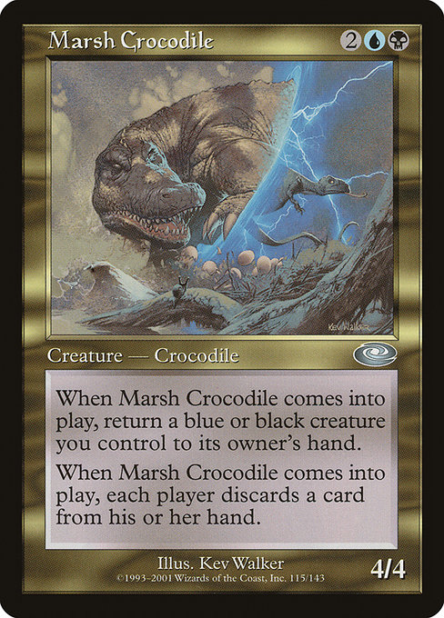 Marsh Crocodile [Foil]