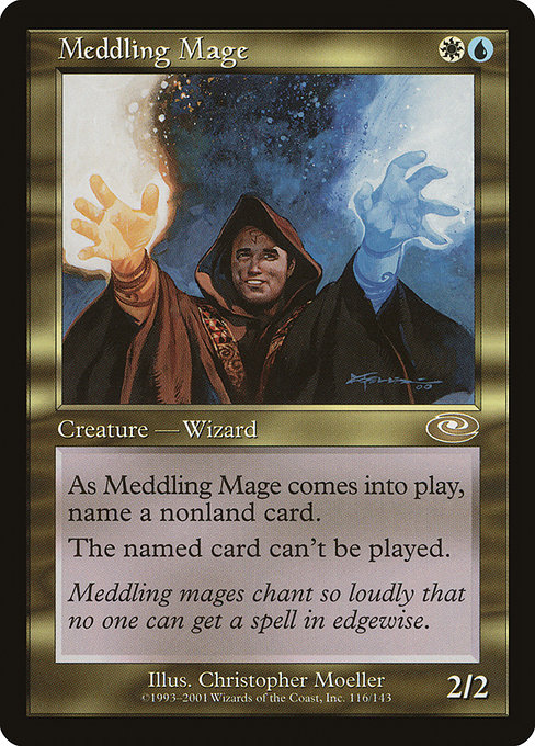 Meddling Mage [Foil]
