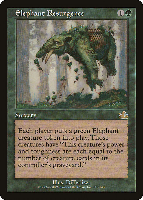 Elephant Resurgence [Foil]