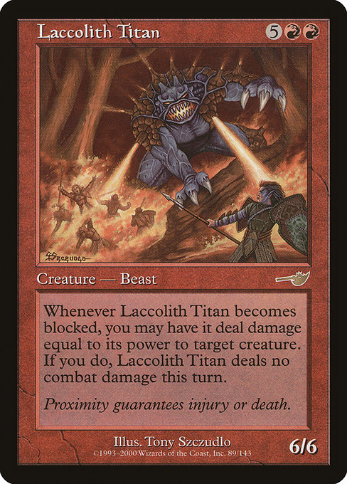 Laccolith Titan [Foil]