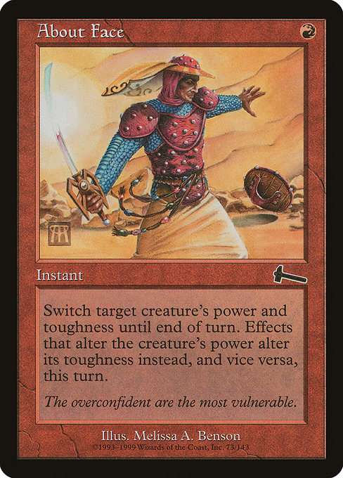 About Face [Foil]